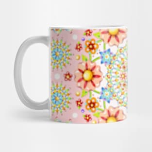 Pink Spring Millefiori Mug